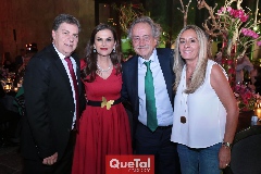  Juan Carlos Valladares, Raquel Eichelmann de Valladares, Decio De María y su esposa.