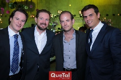  ÇPluma Lozano, Chema Rosillo, Eduardo Coulón y Juan Carlos Valladares.
