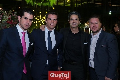  Alejandro Valladares, Juan Carlos Valladares, Fayo Orozco y Barro Rosales.