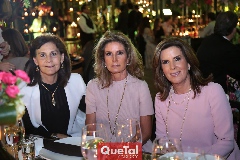 Luchi de Castelo, Lourdes Herrera y Martha Elena Muñiz.