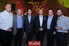  Paco Torres, Jorge Mauricio, Ricardo Torres, Pepe Tanus, Eduardo Martínez y Miguel Gaviño.