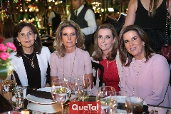 Luchi de Castelo, Lourdes Herrera de López, Charo Valladares y Martha Elena Muñiz.