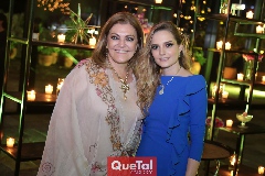  Monserrat Lozano con su hija Miriam Huber.