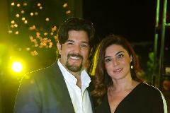 Marcelo Lozano y Karina Hernández.