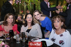  Marypepa Valladares, Mary Meade, Miriam Huber y Blanca María Valle.