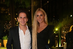  Boby Domínguez y Tania Ruiz Eichelmann.
