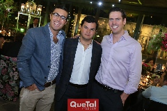  Roberto Gaudelli, Raúl Torres y Adolfo Riveroll.