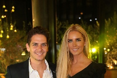 Boby Domínguez y Tania Ruiz Eichelmann.