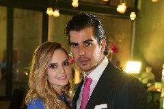  Miriam Huber y Alejandro Valladares.