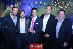  Carlos Torres, Miguel Martínez, Alejandro Valladares, Francisco Torres y Eduardo Martínez.