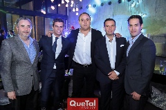  Jorge Mauricio, Juan Carlos Valladares, Francisco Torres, José Tanus y Ricardo Torres.
