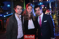  Eduardo Vigil, María José López y Alejandro Valladares.