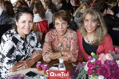  Irene Fraga, Marcela Serna y Martha Díaz de León.