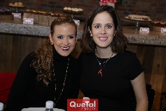 Laura Cadena y Ana Gaby Mina.