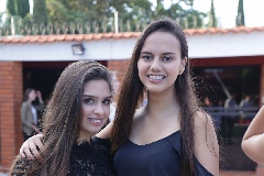  Sofía Garfias y Samantha Pérez.