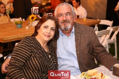  Susana Gaviño y Luis Felipe Mendizábal .