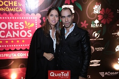  Mariana Ortuño y Juan Ramón Cázares.