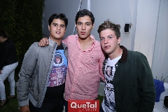  P.J. Piñero, Andrés Quintero y Juan Pablo Mendizábal.