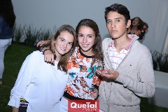  María Emilia Meade, Ana Sofía Aldrett y Marcelo Rodríguez.