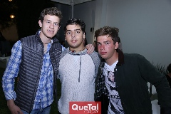  David Estrada, Moy Payán y Juan Pablo Mendizábal.