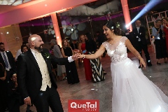 Adriana Díaz de León y Andrés López.
