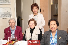  Aracely Sánchez, Coquis Acosta, María Teresa Remolina y Elena Ponce.