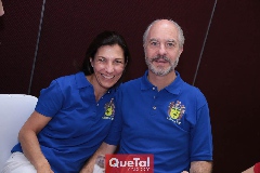  Isabel Cázares y Javier De La Calle.