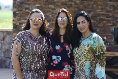 Paulina Gordoa, Andrea y Elsa Espinoza.