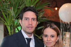  Alejandro Lomelí y Paulina López.