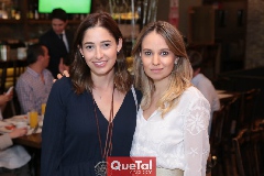  Daniela Yamín y Paulina López.