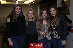  Ana Gaby Motilla, Faustina Villarreal, Gaby Lambert y Claudia Rodríguez.