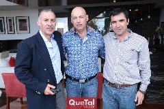  Francisco Correa, Carlos González y Héctor de la Rosa.