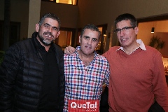  Carlos Gouyonnet, Eduardo Gómez Garza y Mauricio Alcalde.