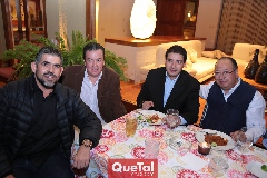  Carlos Gouyonnet, Miguel Bárcenas, José Luis Beltrán y José Manuel Ovalle.