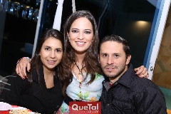  Bety Lázaro, Andrea Hernández y Guillermo Hernández.