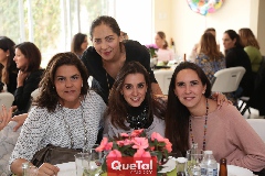  Gaby Díaz Infante, Lorena Aldrete, Vanessa Galarza y Ana Ibáñez.