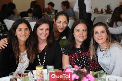  Alejandra Castillo, Verónica Sáiz, Lorena Aldrete, Mily Chaires y Sofía Rueda.