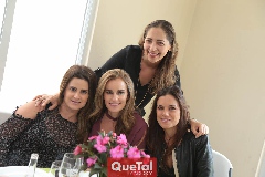   Alejandra Celis, Lorena Quiroz, Lorena Aldrete y Valeria Ibarra.
