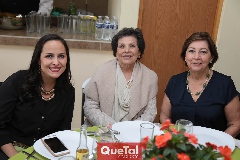  Susana Humara, Bety Villagrana y Lupita Estrada.