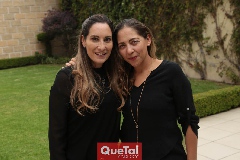  Maribel De Antuñano y Lorena Aldrete.