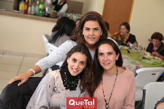  Gabriela Díaz Infante, Vanessa Galarza y Ana Ibáñez.