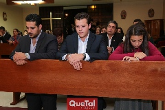  José Antonio, José Francisco y Luz Elena Alonso Motilla.