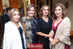 Celina Conde, Ángeles Barba, Mireya Payán y Cristina Pérez.