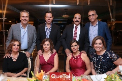  Humberto y Mireya Siller, Mauricio y Cristina Monsiváis, José Antonio y Luz Elena Alonso, Enrique y Ángeles Morales.