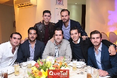  Manuel Saiz, José Antonio Alonso, Javier Hernández, Andrés Mina, Rodrigo Alcalde, Benjamín Martin Alba y Felipe Martin Alba.