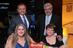  Hugo Gamboa, César Méndez, Lizeth Schekaiban y Carmen Navarro.