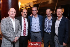  Luis Manuel Gil, José Antonio Alonso, Enrique Morales, Mauricio Monsiváis y Alfredo Gallegos.