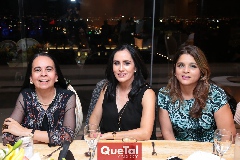  Martha Gómez, Alma Rosa Méndez y Sara Berrones.