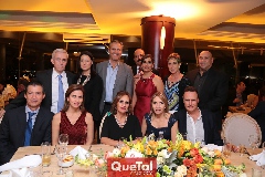  Juan Carlos Barral, Mary Carmen Bárcena, Humberto Siller, José Antonio Alonso, Lucero Motilla, Ana Hunter, José Ángel Morales, Toño Mendizábal, Rocío Nieto, Mireya Payán, Celina Conde y Alfredo Gallegos.
