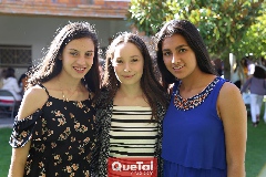  Fer, Cristina y Estefanía .